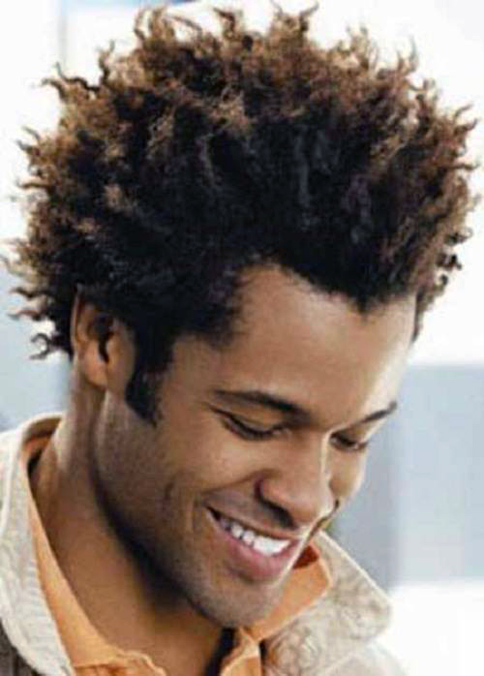 Pompadour hairstyle for black men - Afroculture.net